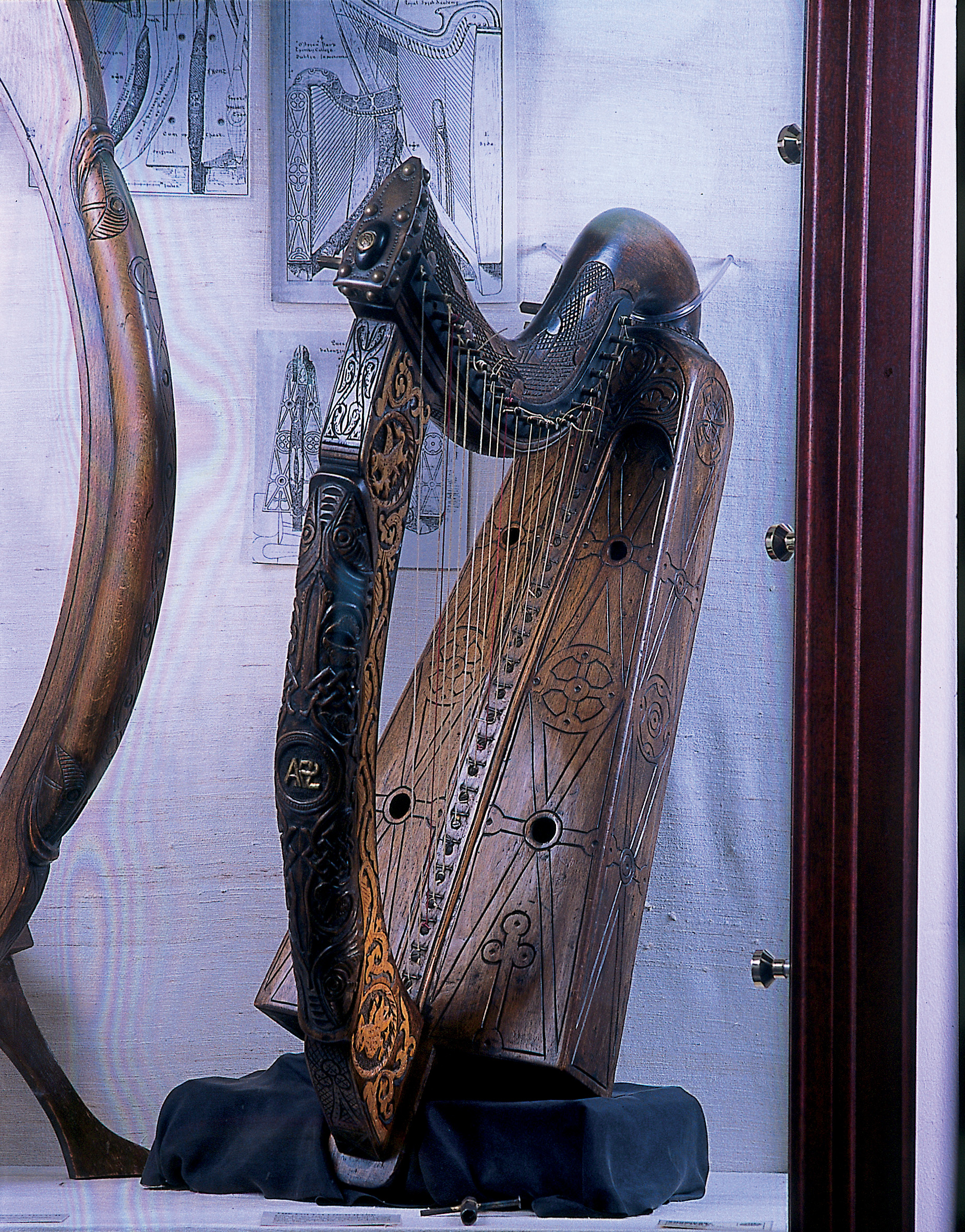 Poltalloch Harp, West Highland Museum