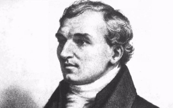 An image of David Douglas, Scottish botanist and North America's first mountaineer (1799 – 1834).